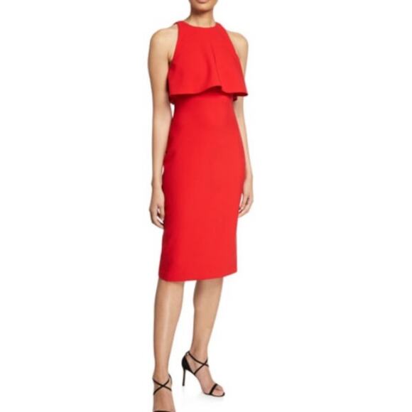 NWT LIKELY Shayna Ruffle Bodice Overlay Dress Sz  2 - Picture 1 of 10